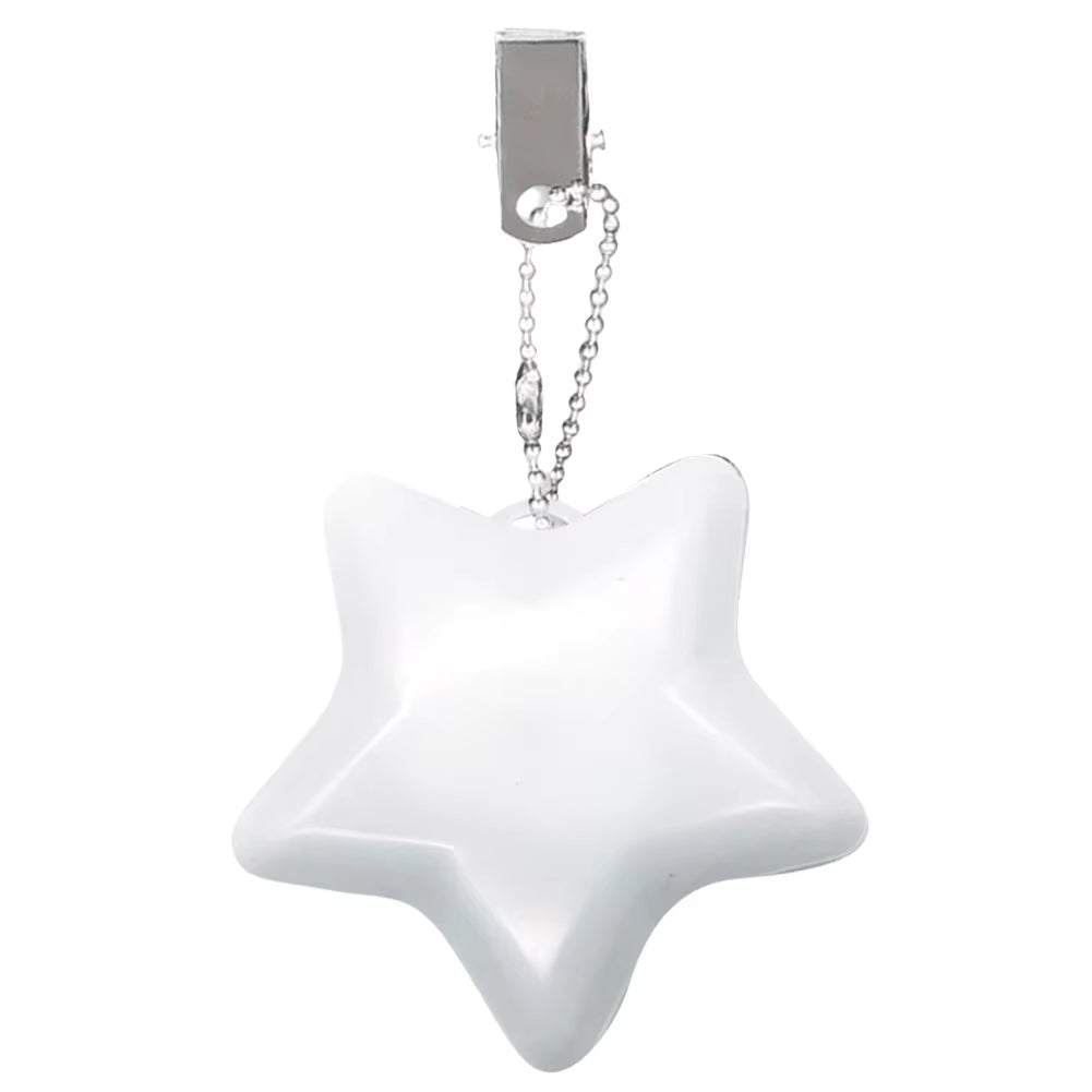 6-1PCS Purse Heart LED Light Automatic Motion Activated Handbag Lamp for Women Bah Purse Charm Purse Heart Keychain Light